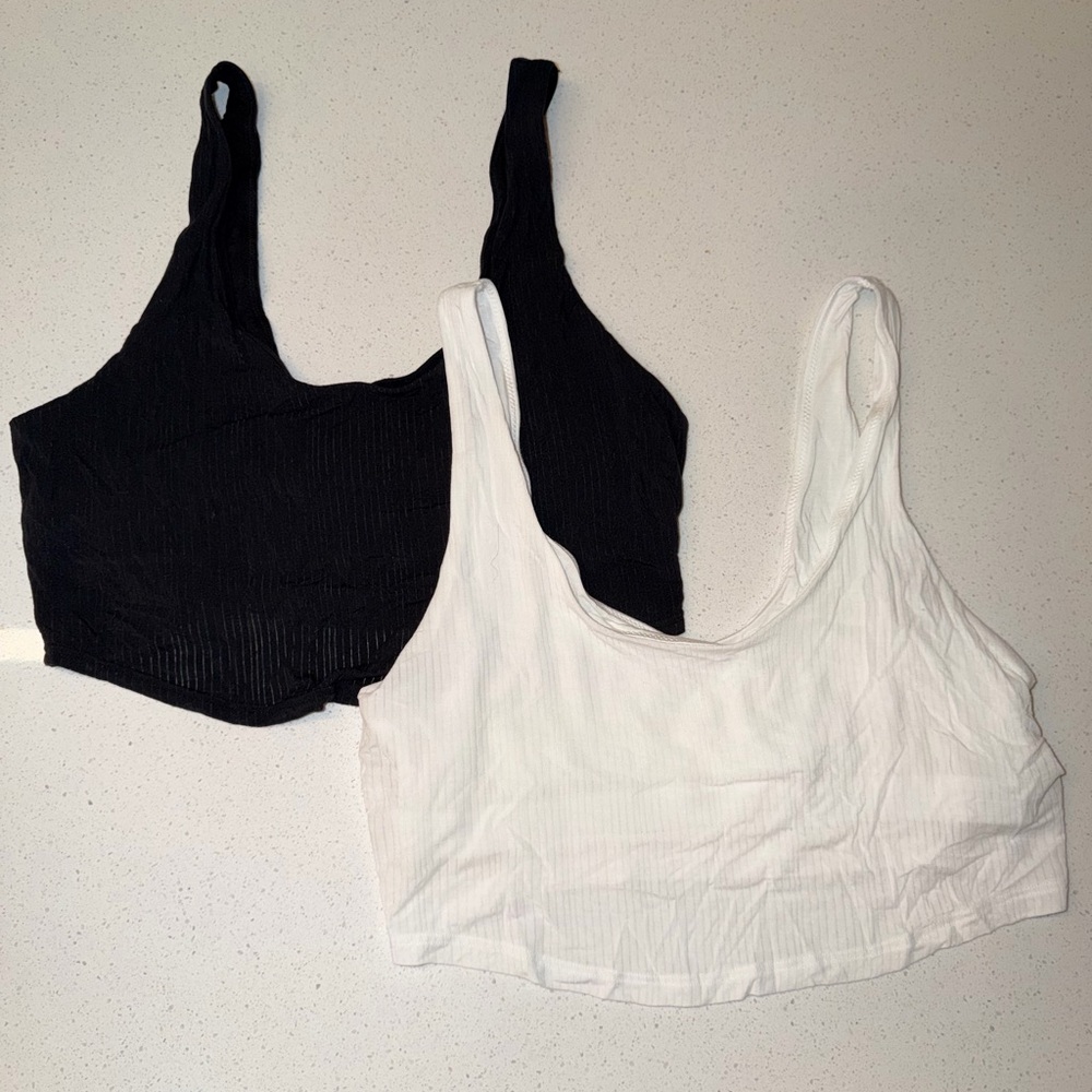 aerie Scoop Neck Bralette Duo